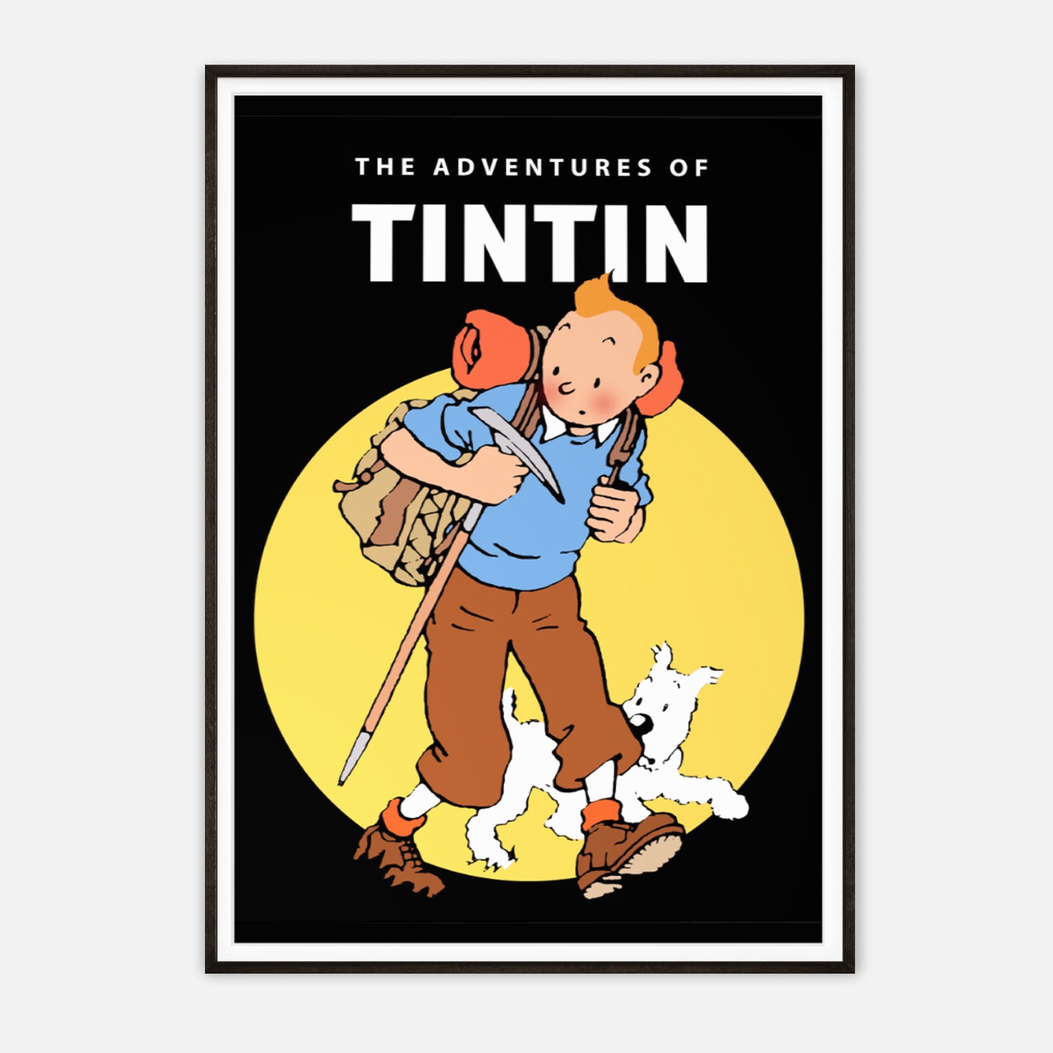 The Adventures of Tintin - Classic Comic Art Print