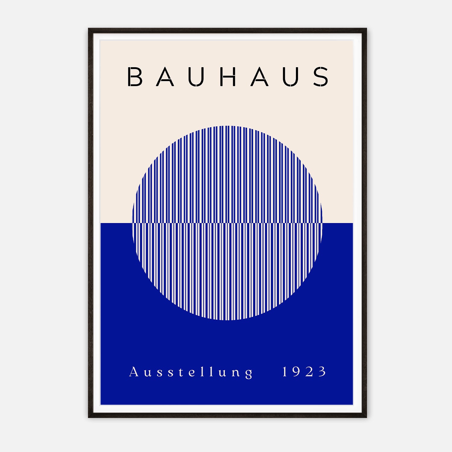 Bauhaus Exhibition 1923 Poster - Iconic Art Print