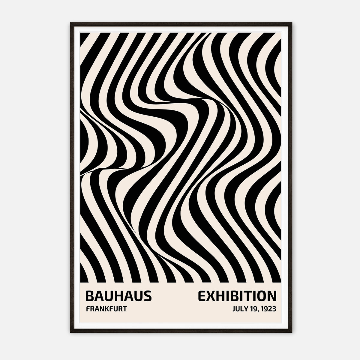 Bauhaus Exhibition Poster - 1923 Art Print