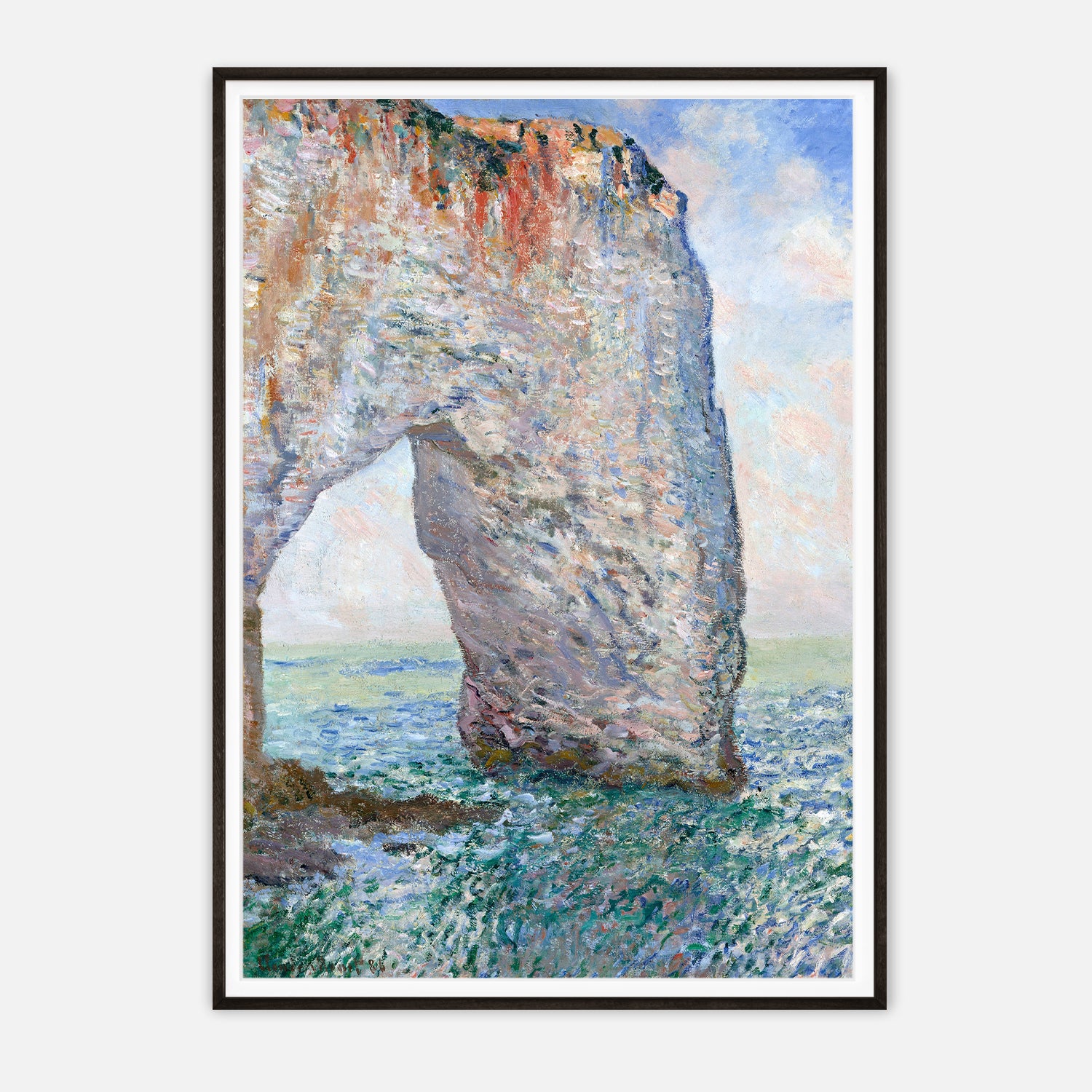 The Manneporte near Étretat (1886) by Claude Monet