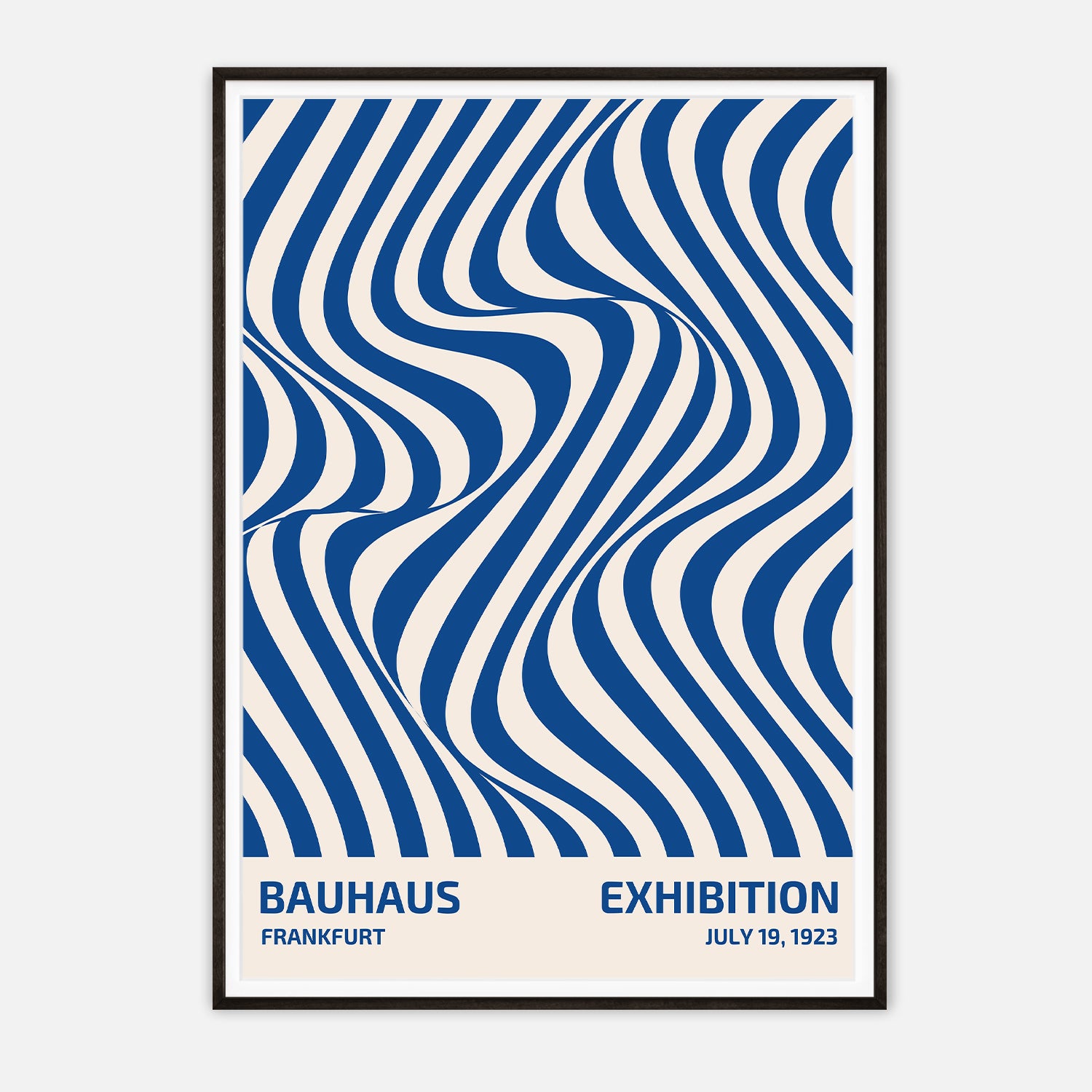 Bauhaus Exhibition Poster - Frankfurt 1923 - Iconic Vintage Art Print