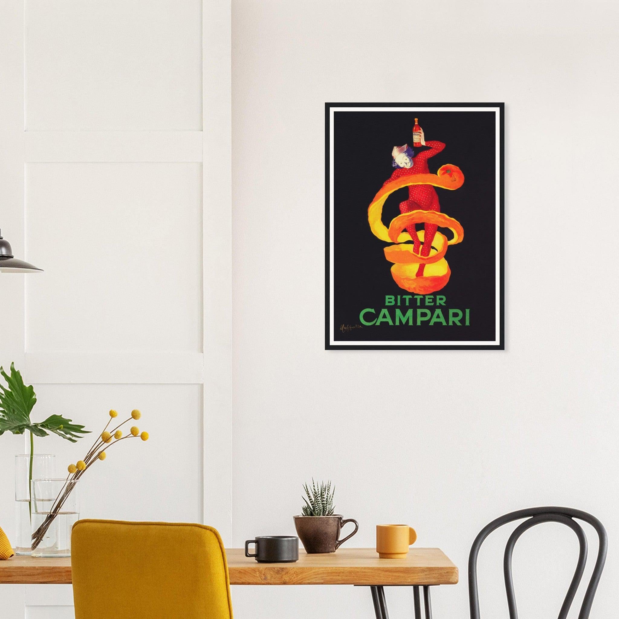 Bitter Campari Vintage Advertising Poster by Leonetto Cappiello