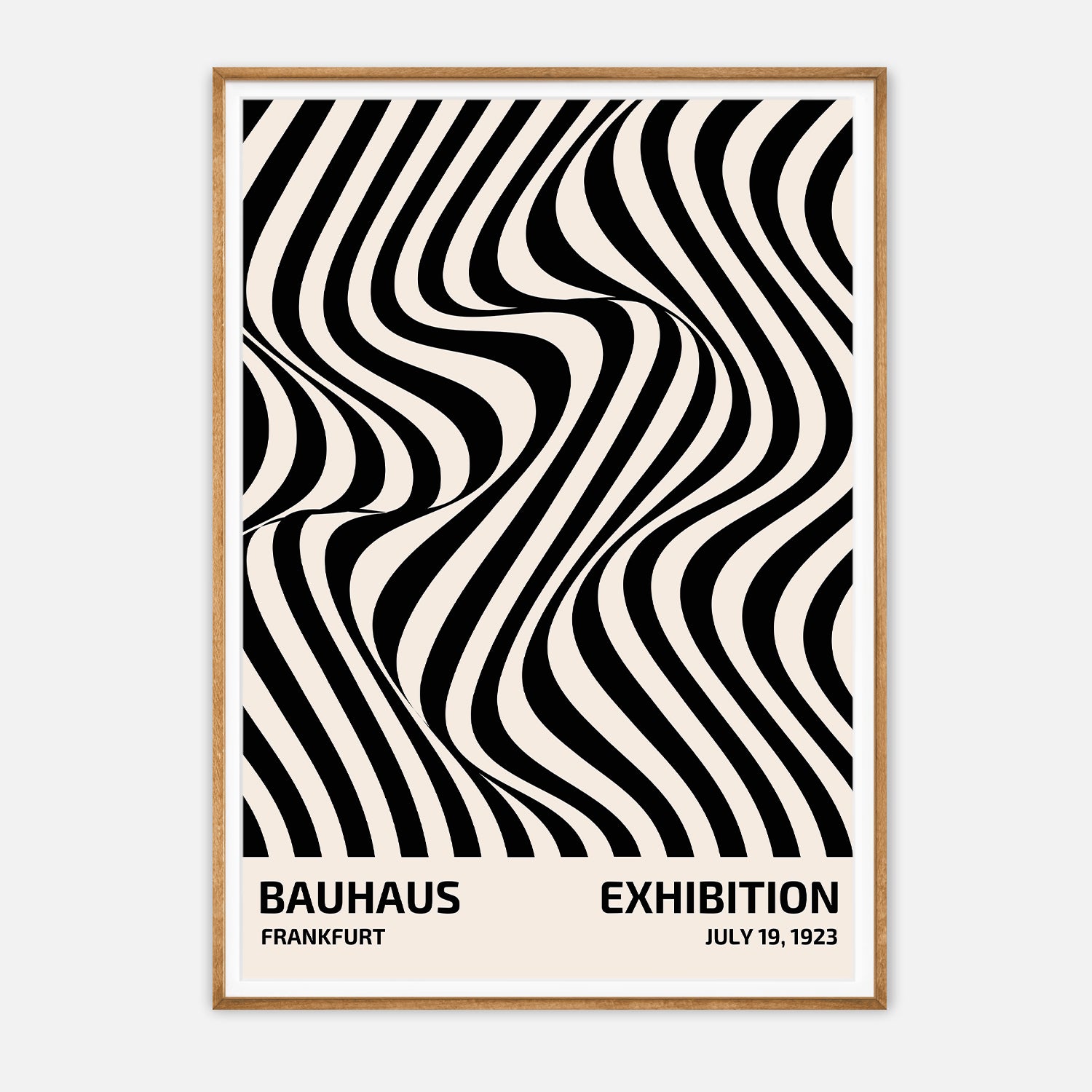 Bauhaus Exhibition Poster - 1923 Art Print