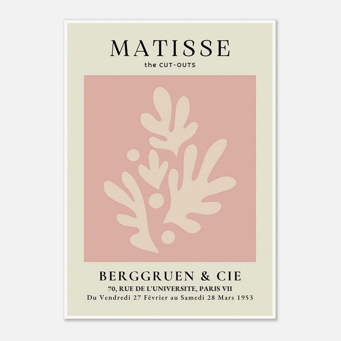 Henri Matisse Pink Exhibition Print at Berggruen & Cie