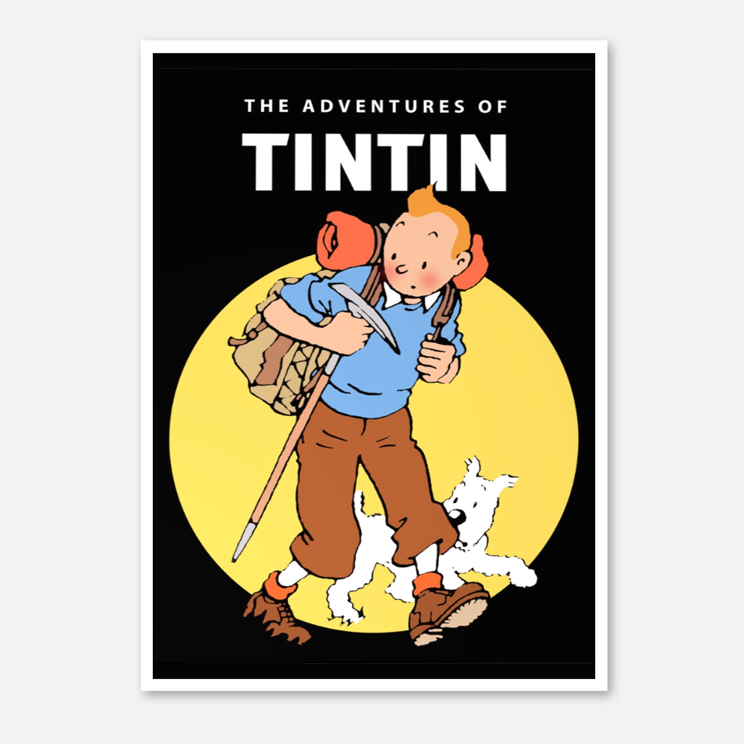 Tintin Classic Art Print