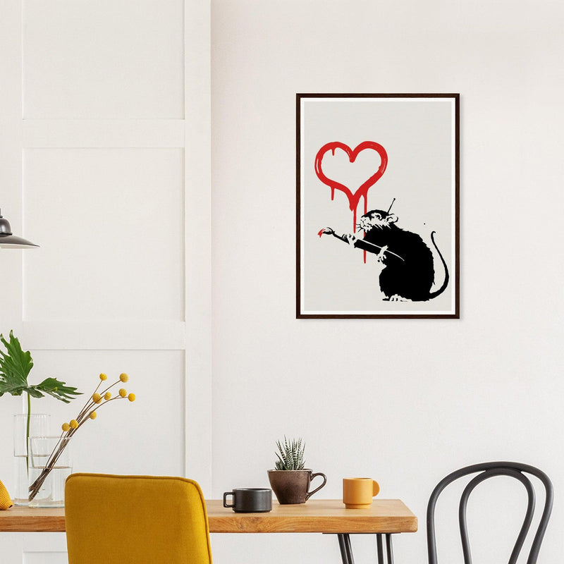 Banksy Love Rat, 2004 - Galrie