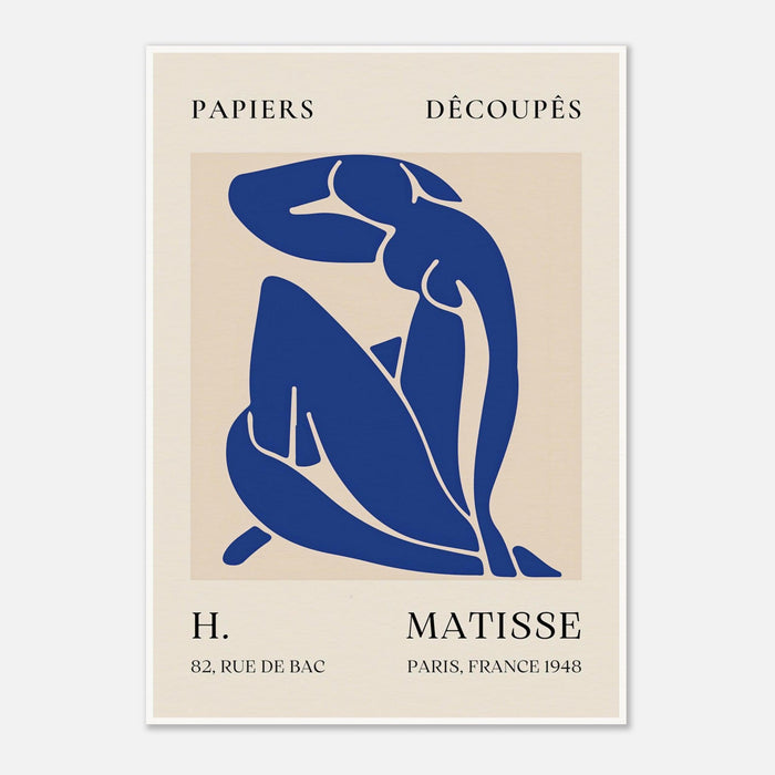 Papiers Découpés Blue H. Matisse Print (1948)