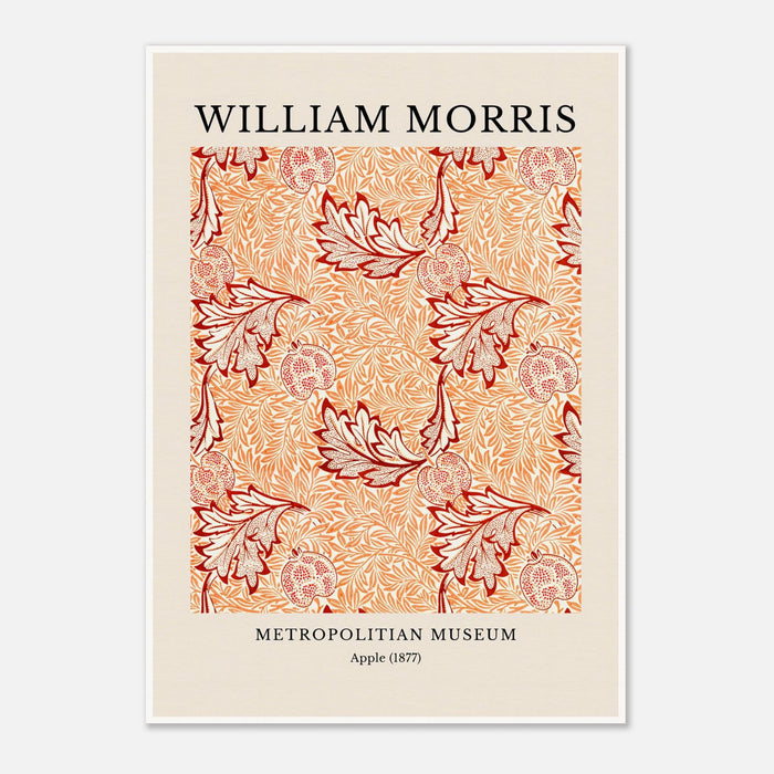William Morris - Metropolitan Museum, Apple Print (1877)