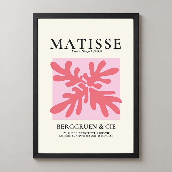 Henri Matisse Vintage Print exhibition at Berggruen & Cie (Pink II)