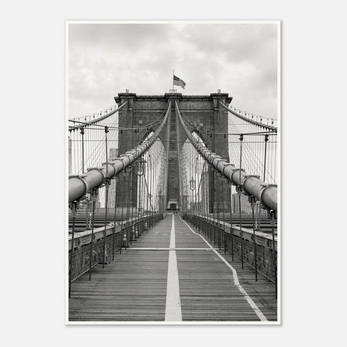 Brooklyn Bridge Black and White - Fine Art Photography