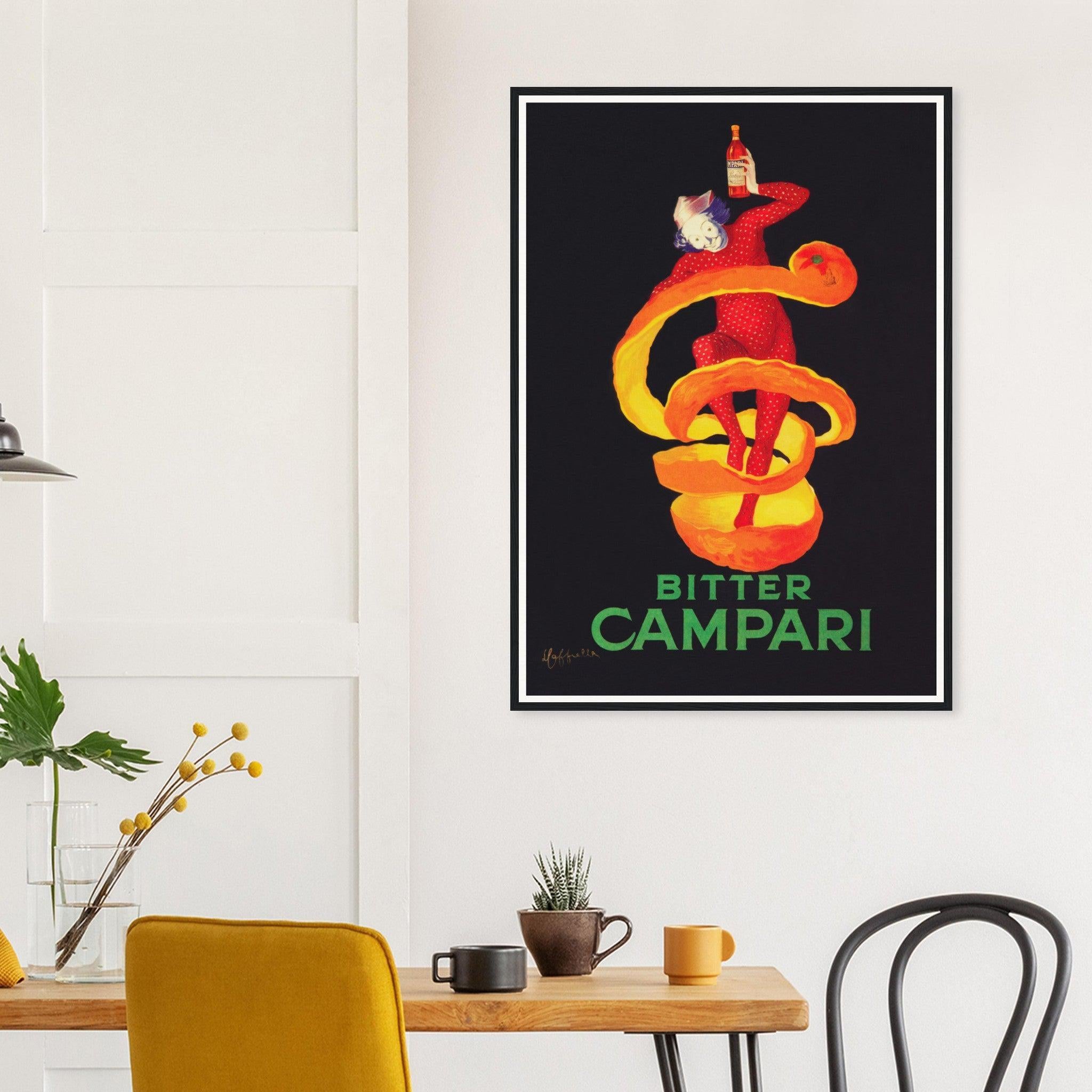 Bitter Campari Vintage Advertising Poster by Leonetto Cappiello
