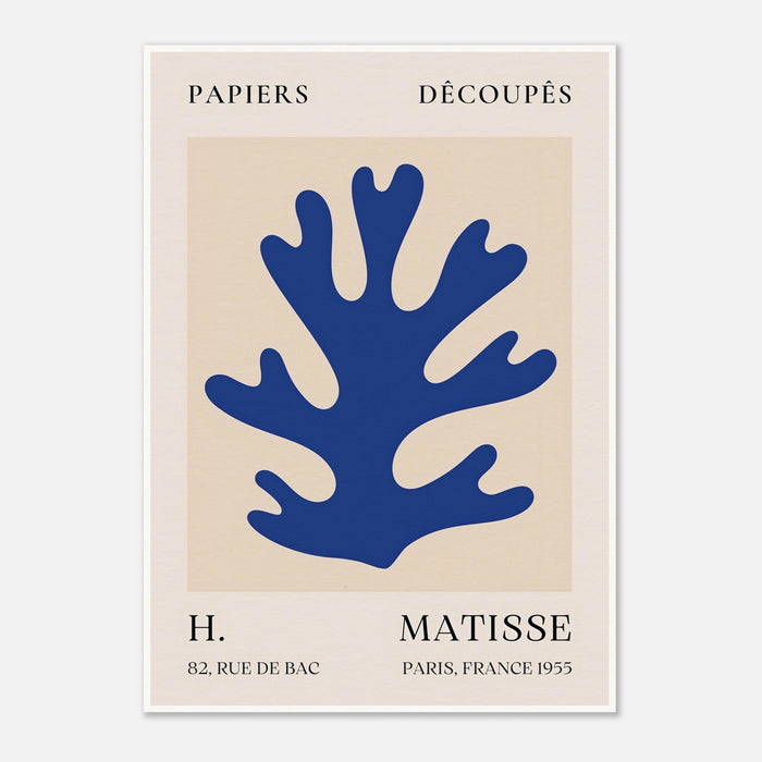 Papiers Découpés Blue H. Matisse Print (1955)