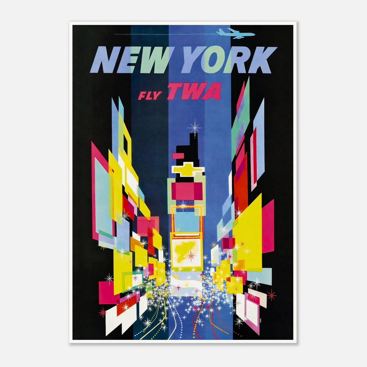 New York Vintage Travel Poster