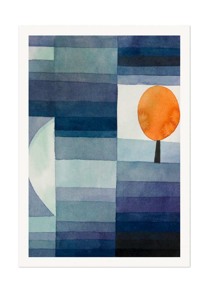 Paul Klee's Autumn Moon - Abstract Art Print