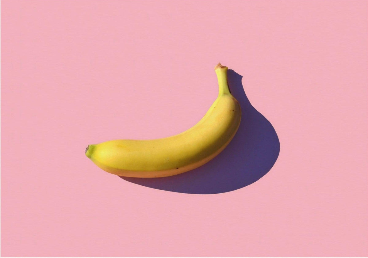 Minimal Banana — poster only, complete unframed artwork