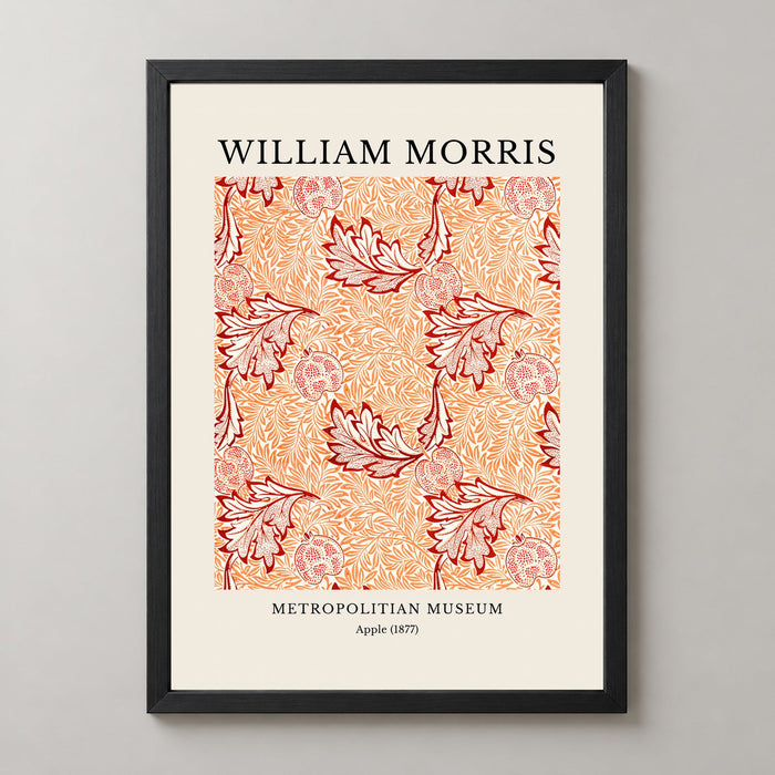 William Morris - Metropolitan Museum, Apple Print (1877)