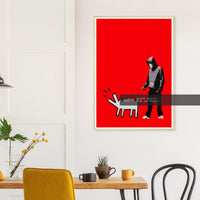 Banksy Choose Your Weapon (Red), 2010 - Galrie