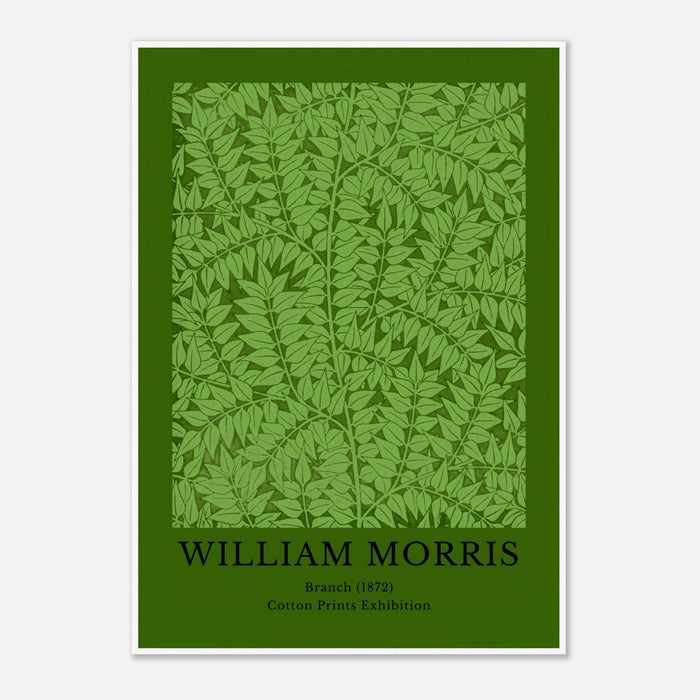William Morris - Cotton Prints Exhibition, Branch (1872)