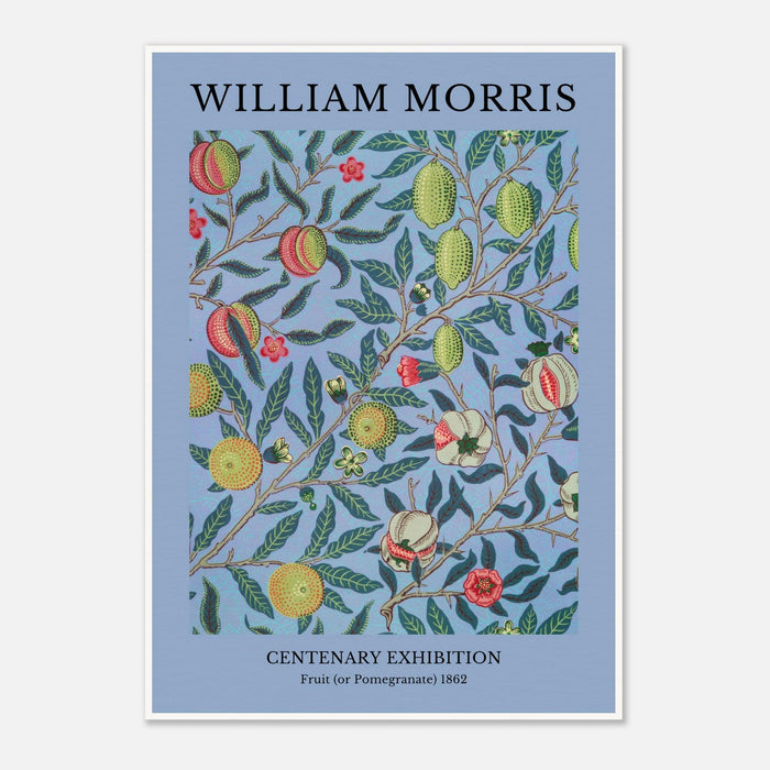 William Morris - Centenary Exhibition, Fruit (or Pomegranate) Print (1862)