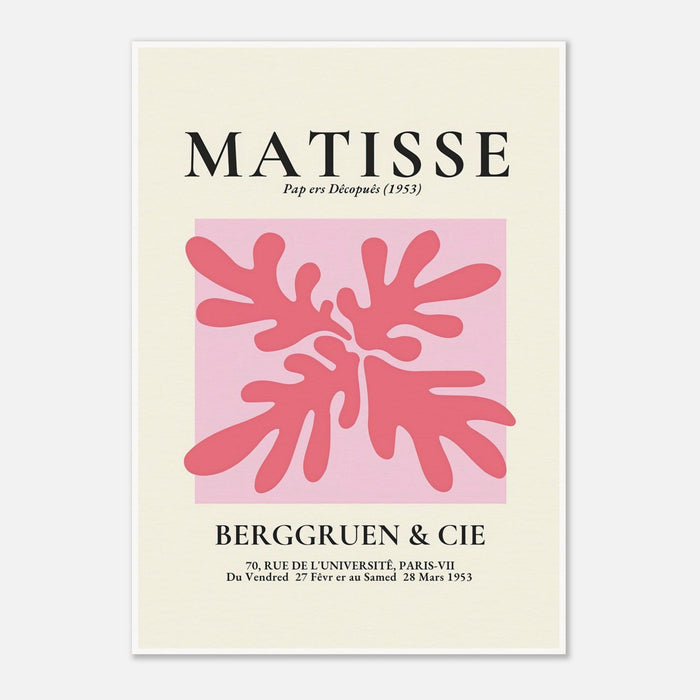 Henri Matisse Vintage Print exhibition at Berggruen & Cie (Pink II)