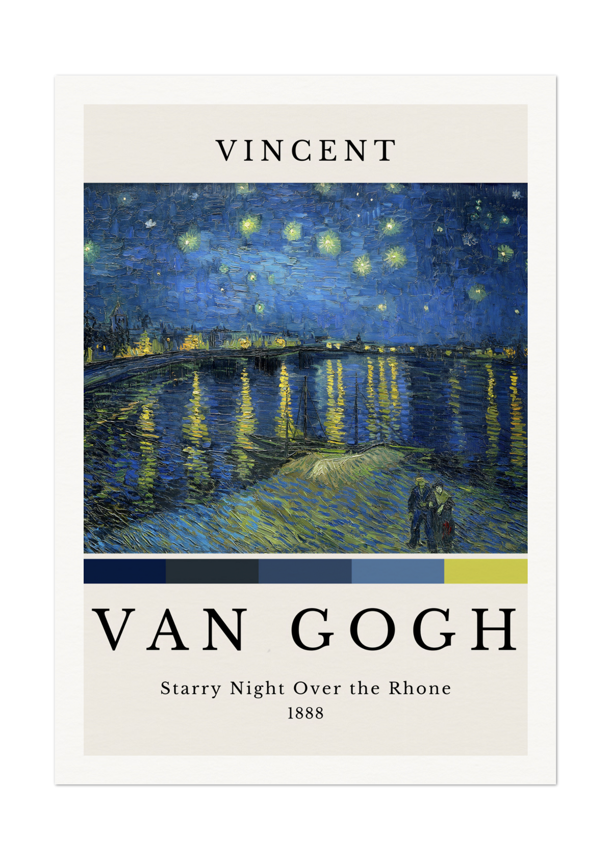 Vincent van Gogh Starry Night Over the Rhone