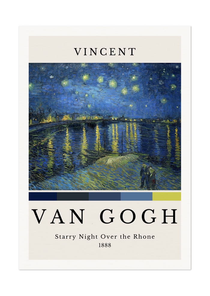 Vincent van Gogh Starry Night Over the Rhone