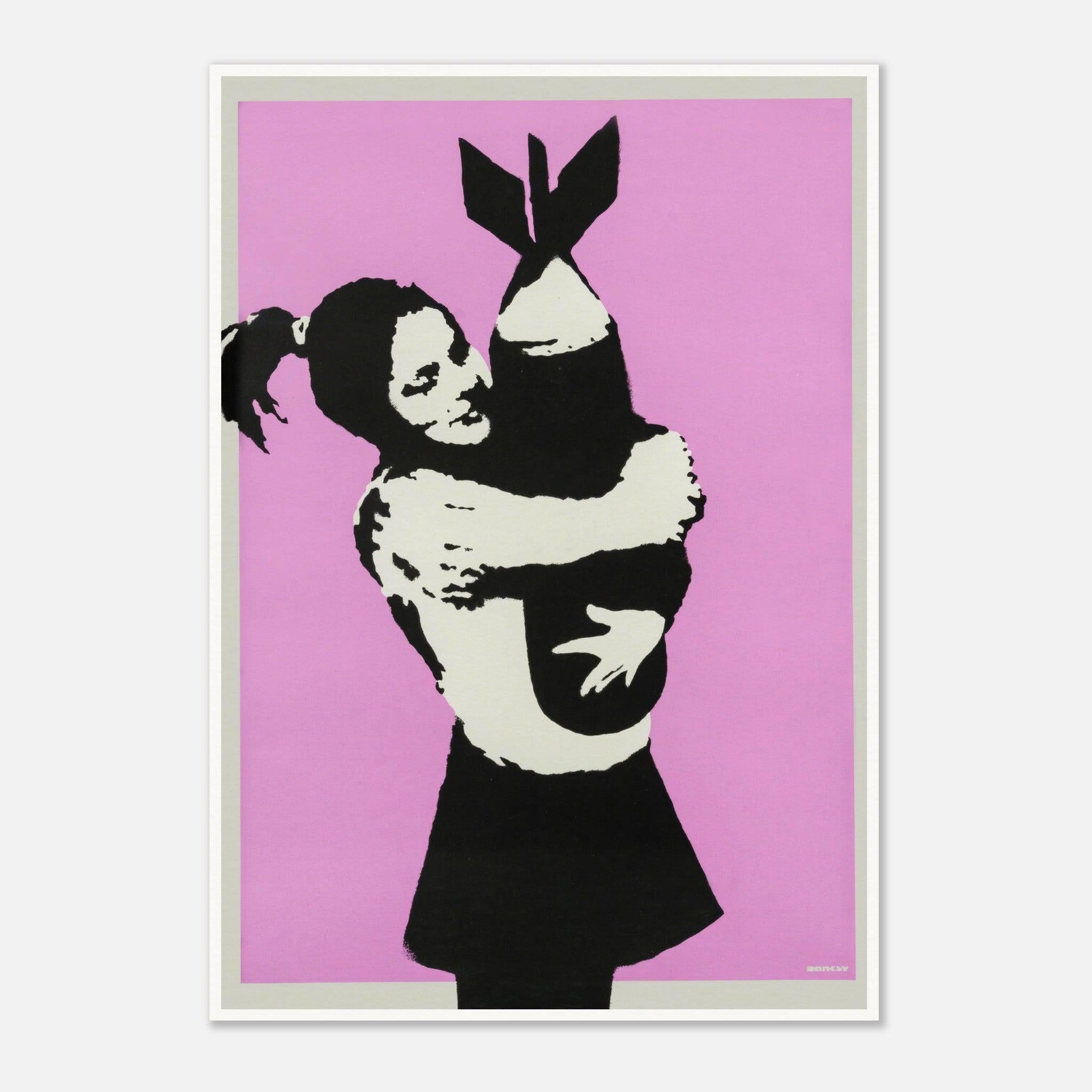 バンクシー Banksy Bomb Hugger エスタンプ リトグラフ Banksy Bomb Hugger, 2003