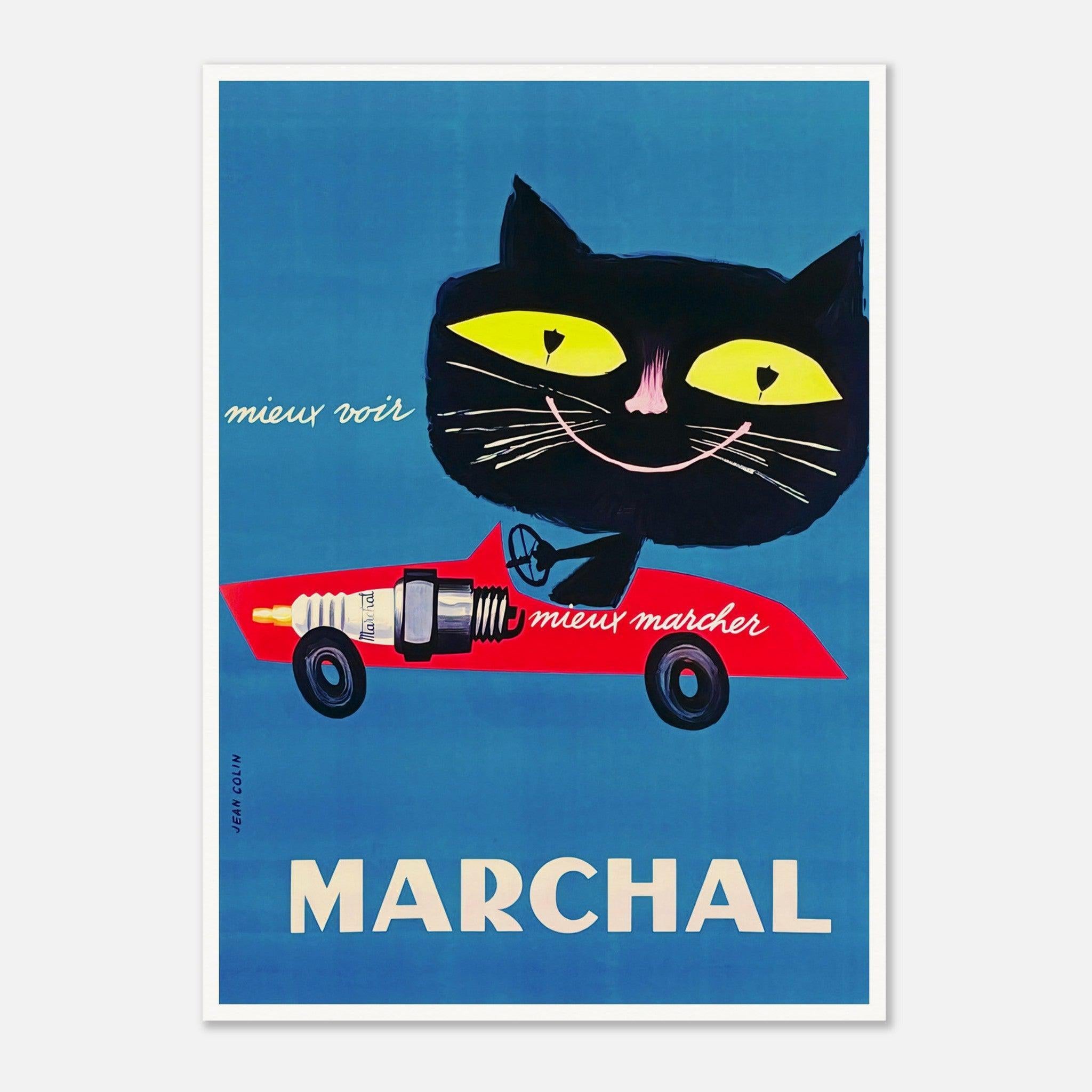 【CAT】　vintage poster Amazon.com: Vintage Funny Cat Wall Art & Decor - Catzilla