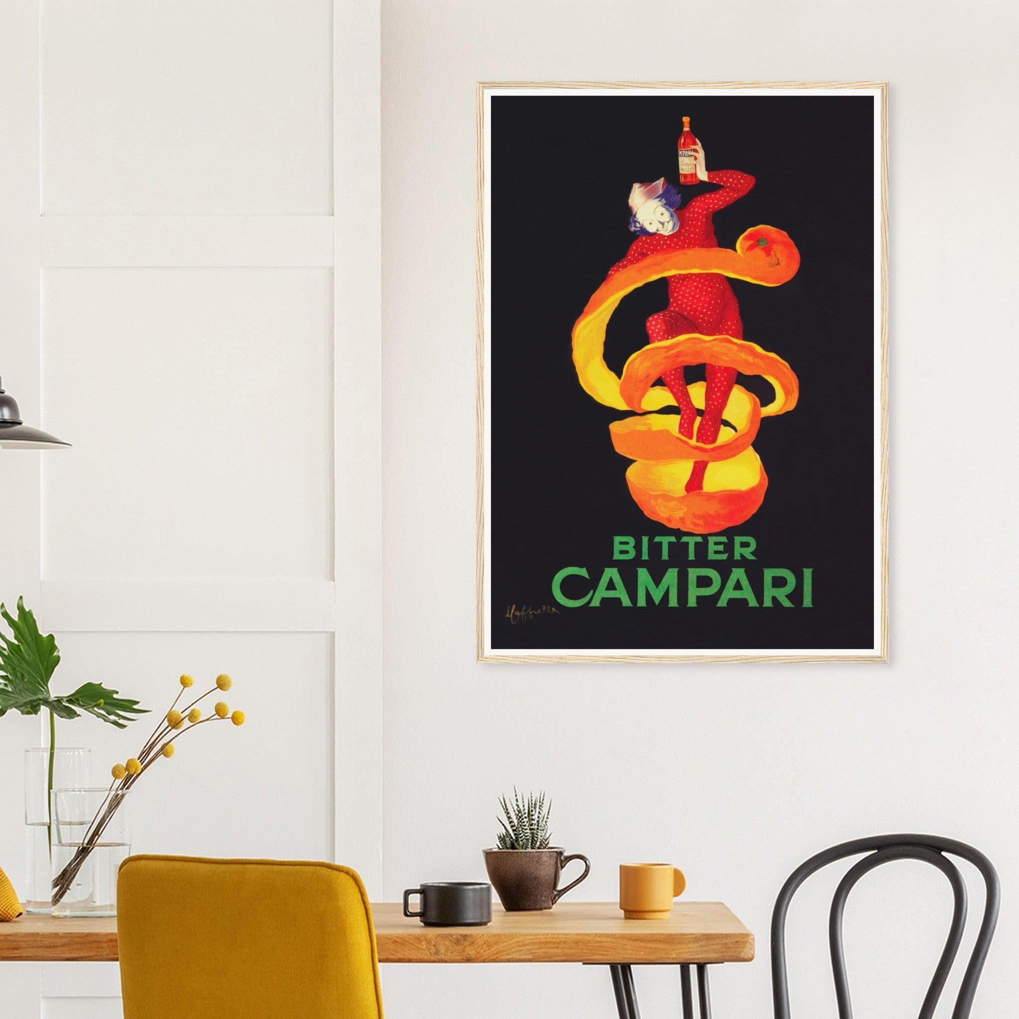 Bitter Campari Vintage Advertising Poster by Leonetto Cappiello