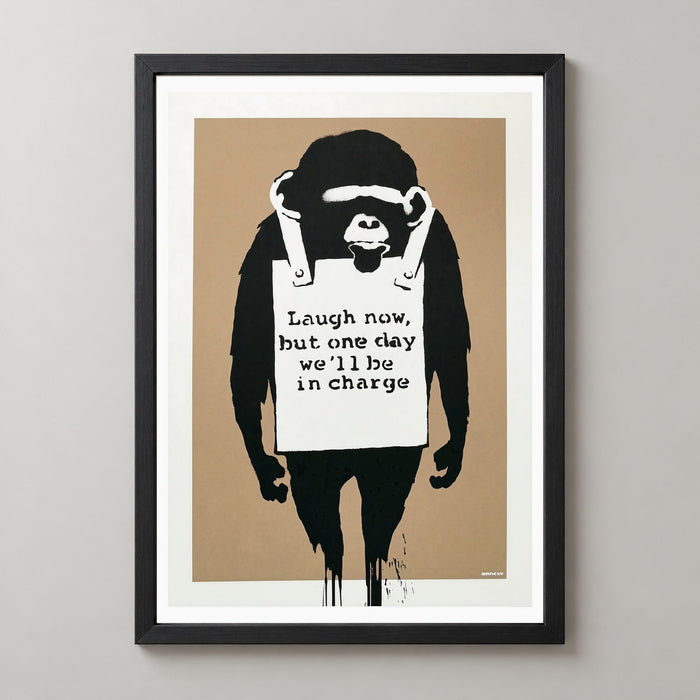 Banksy Laugh Now, 2003