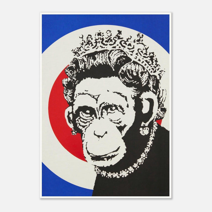Banksy Monkey Queen, 2003
