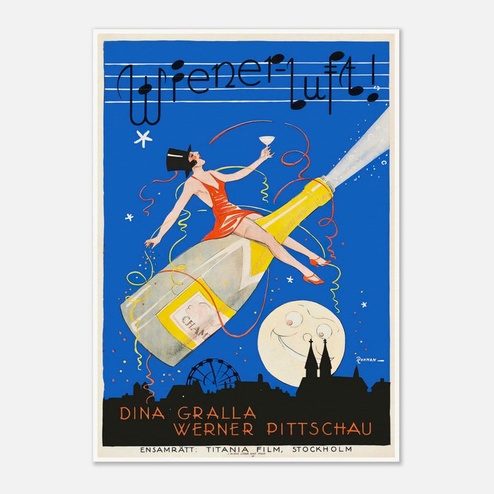 The Ballet Archduke, Wiener Luft (1926) Austrian Silent Film Vintage Movie Poster