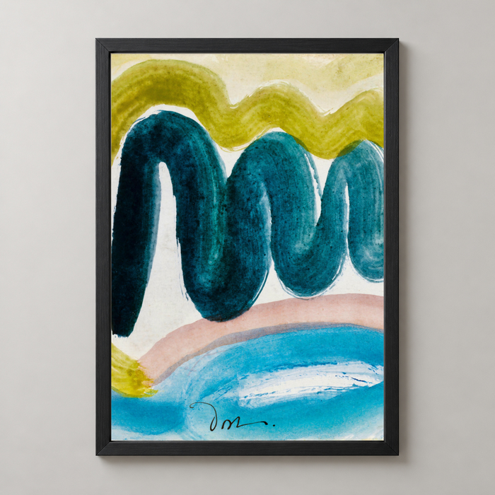 Colorful Abstract Landscape Art Print