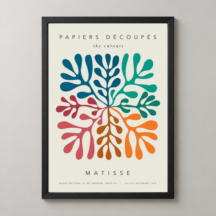 Henri Matisse's Papiers Découpés - Vibrant Mid-Century Modern Art Print