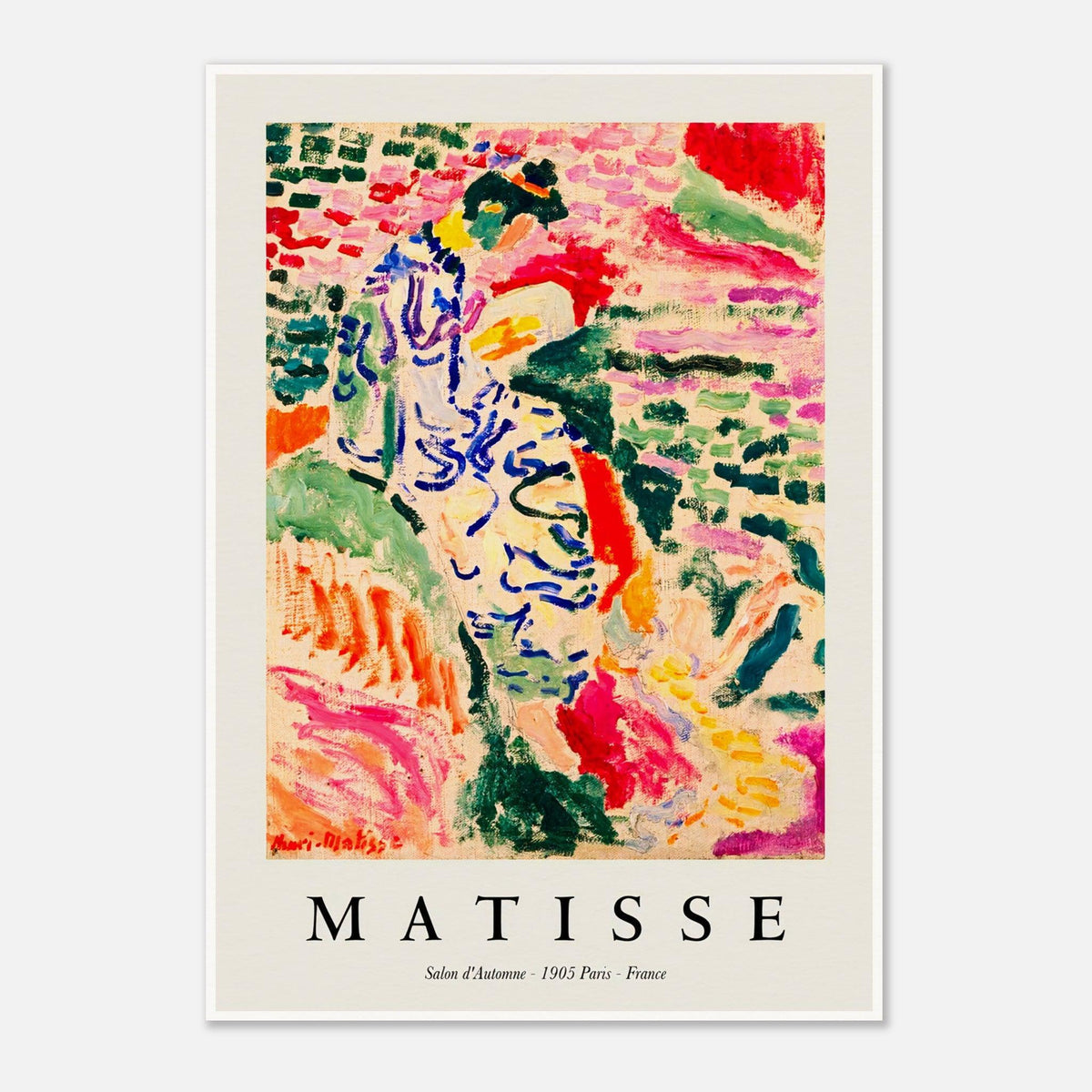 La Japonaise, Henri Matisse Print