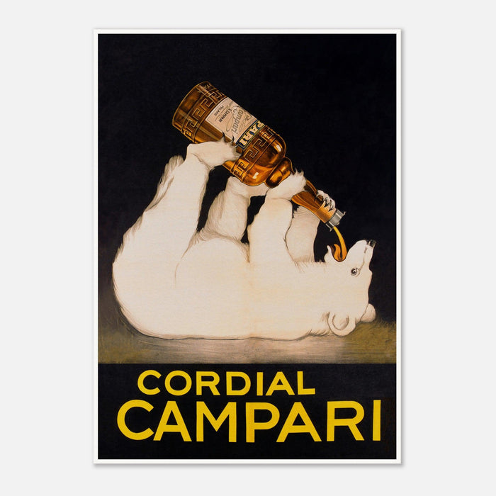 Cordial Campari Polar Bear Vintage Poster by Leonetto Cappiello