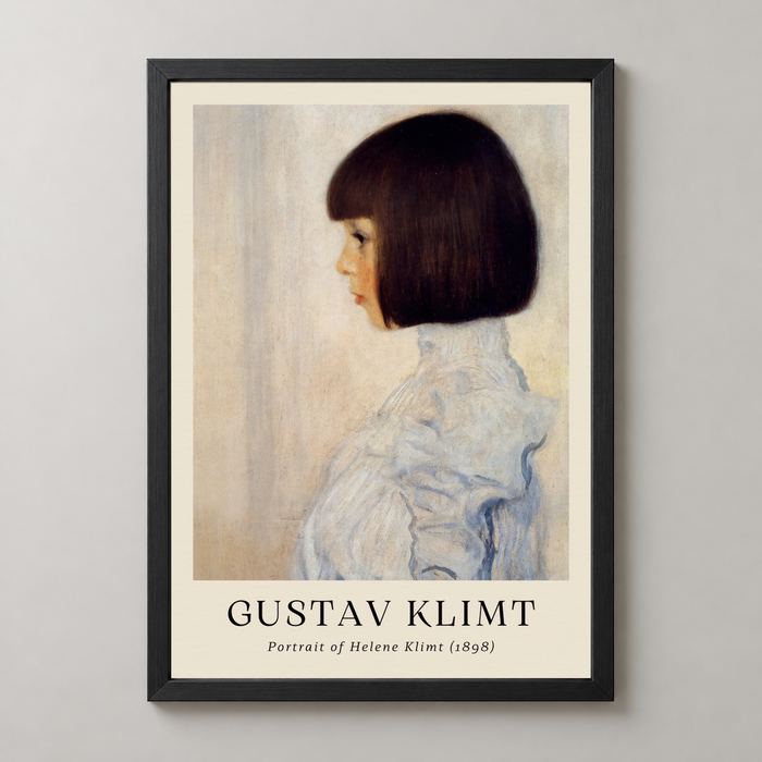 Gustav Klimt's Portrait of Helene Klimt (1898) - Timeless Art Nouveau Print