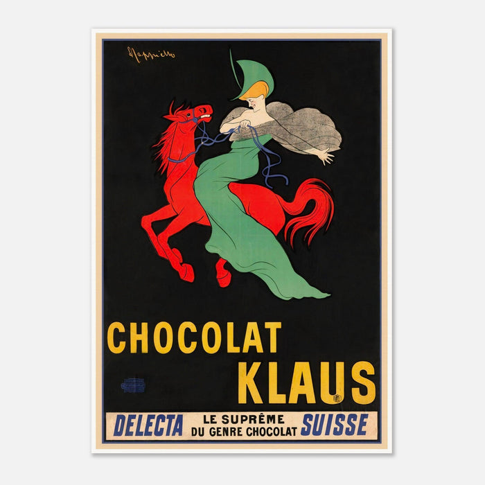 Chocolate Klaus Vintage Advertising Poster by Leonetto Cappiello