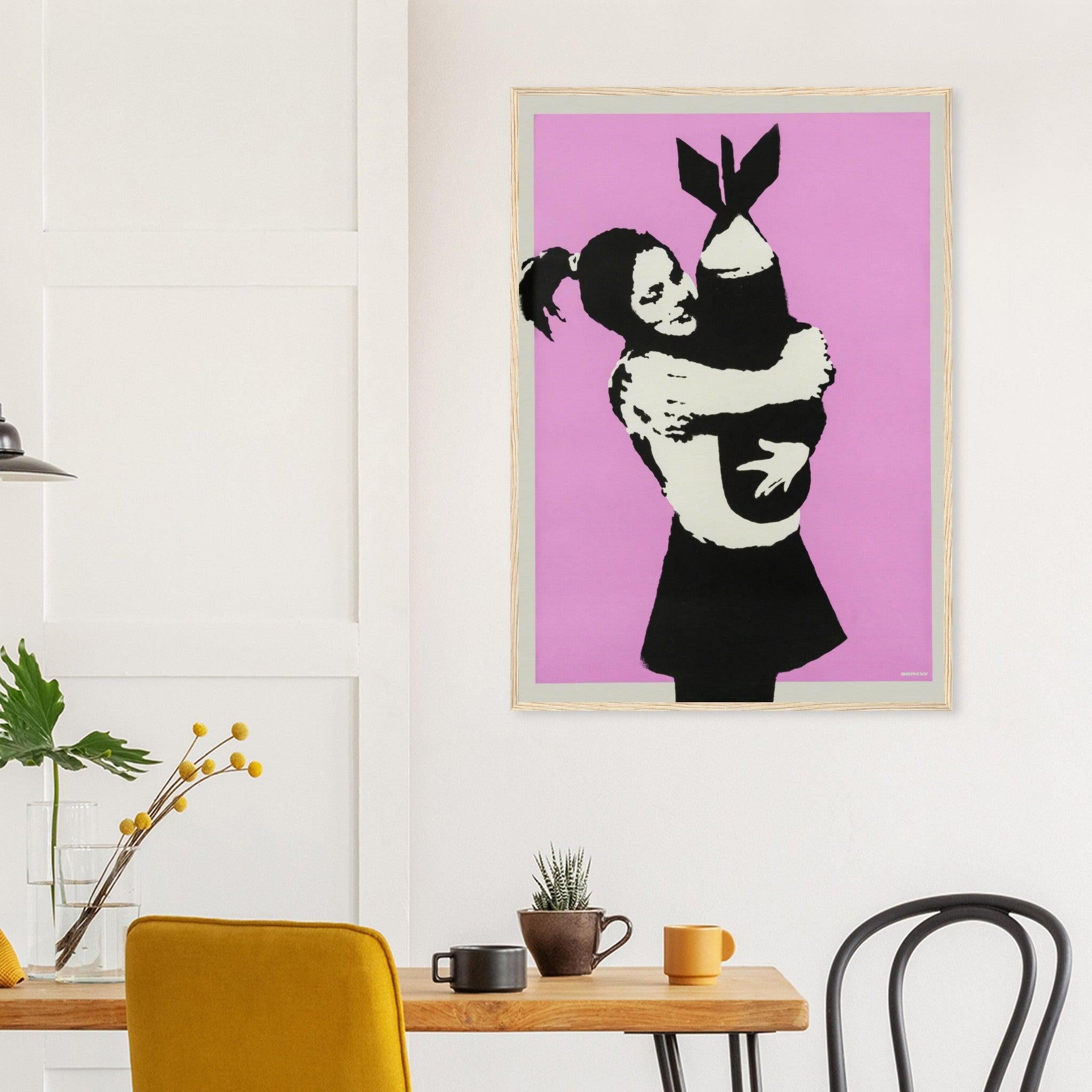 Banksy Bomb Hugger, 2003