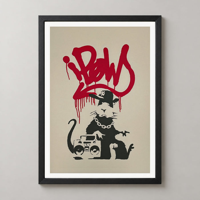 Banksy Gangsta Rat, 2004