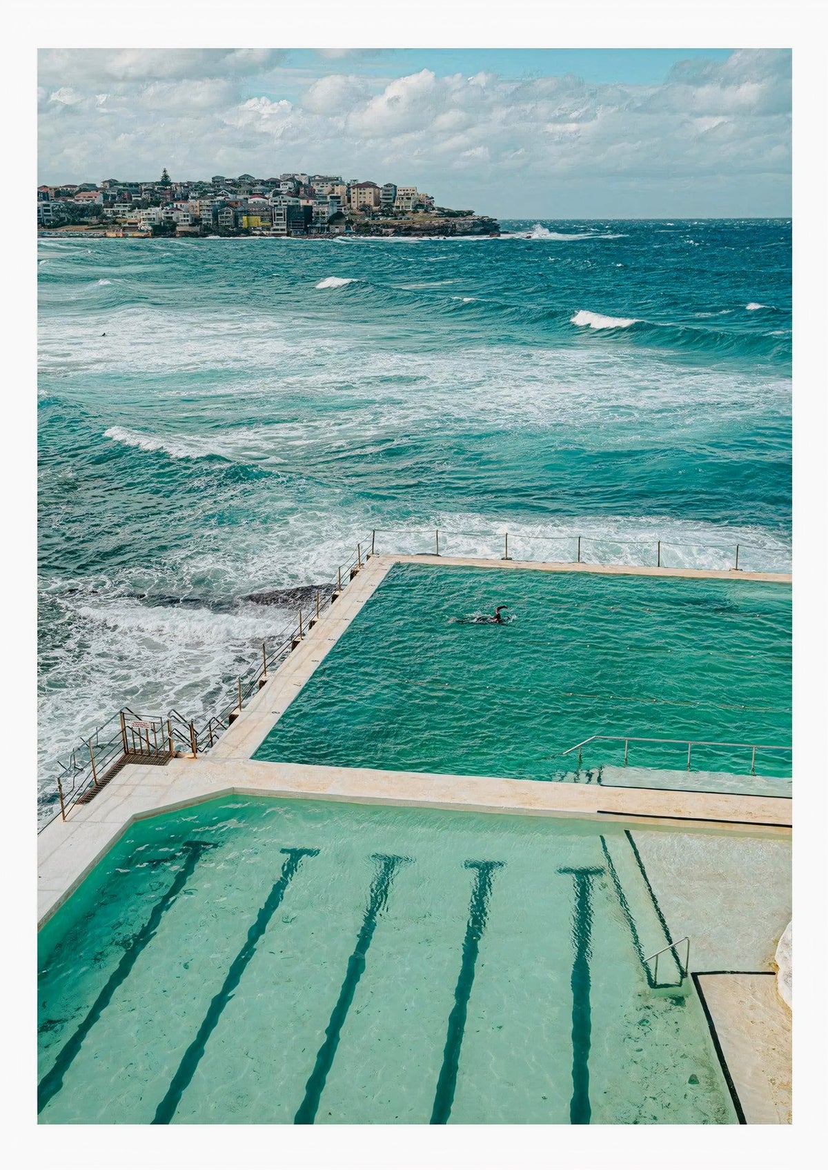 Bondi Beach | Bondi Icebergs Swimming Pool | Fine Art Photography — poster only, complete unframed artwork