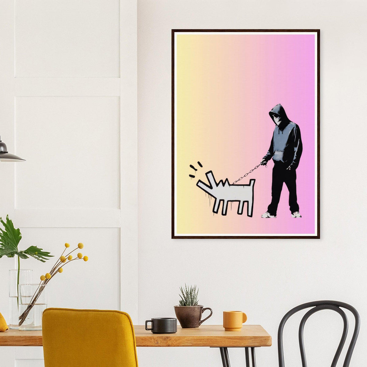 Banksy Choose Your Weapon (Yellow Pink Gradient), Special Edition 2010 - Galrie