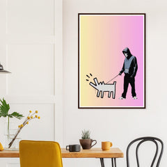 Banksy Choose Your Weapon (Yellow Pink Gradient), Special Edition 2010 - Galrie