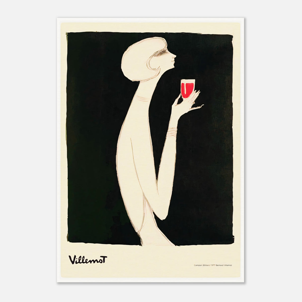 Campari (Bitter) 1977 Vintage Poster | Bernard Villemot