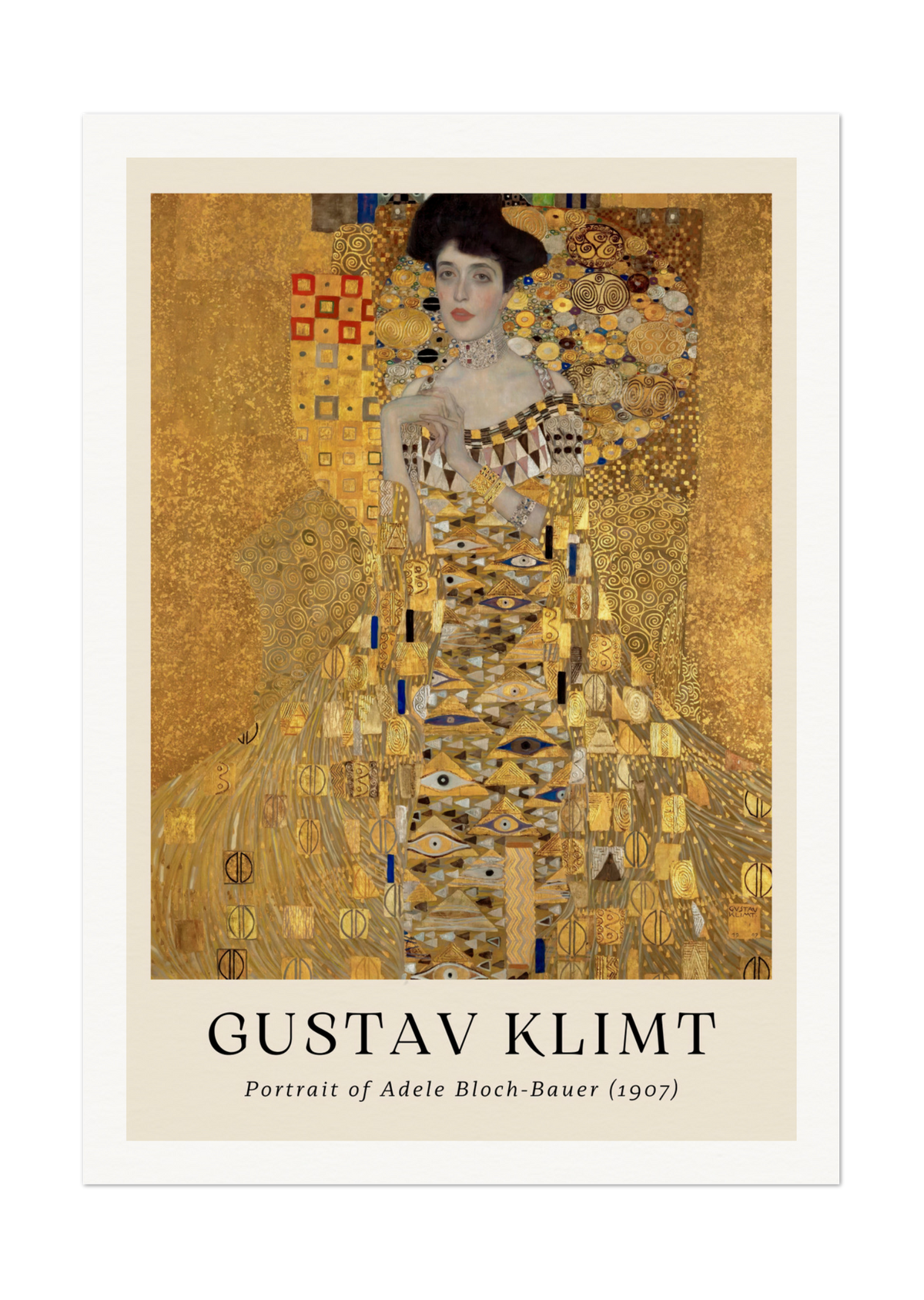 Gustav Klimt's Portrait of Adele Bloch-Bauer - Iconic Art Nouveau Masterpiece