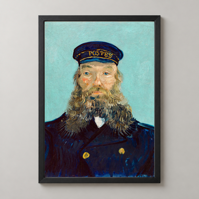 Van Gogh's Portrait of a Postman - Iconic Post-Impressionist Art Print
