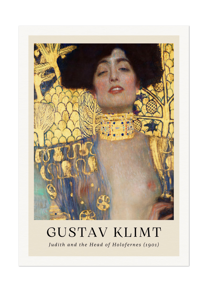 Gustav Klimt's Judith and the Head of Holofernes - Iconic Art Nouveau Print