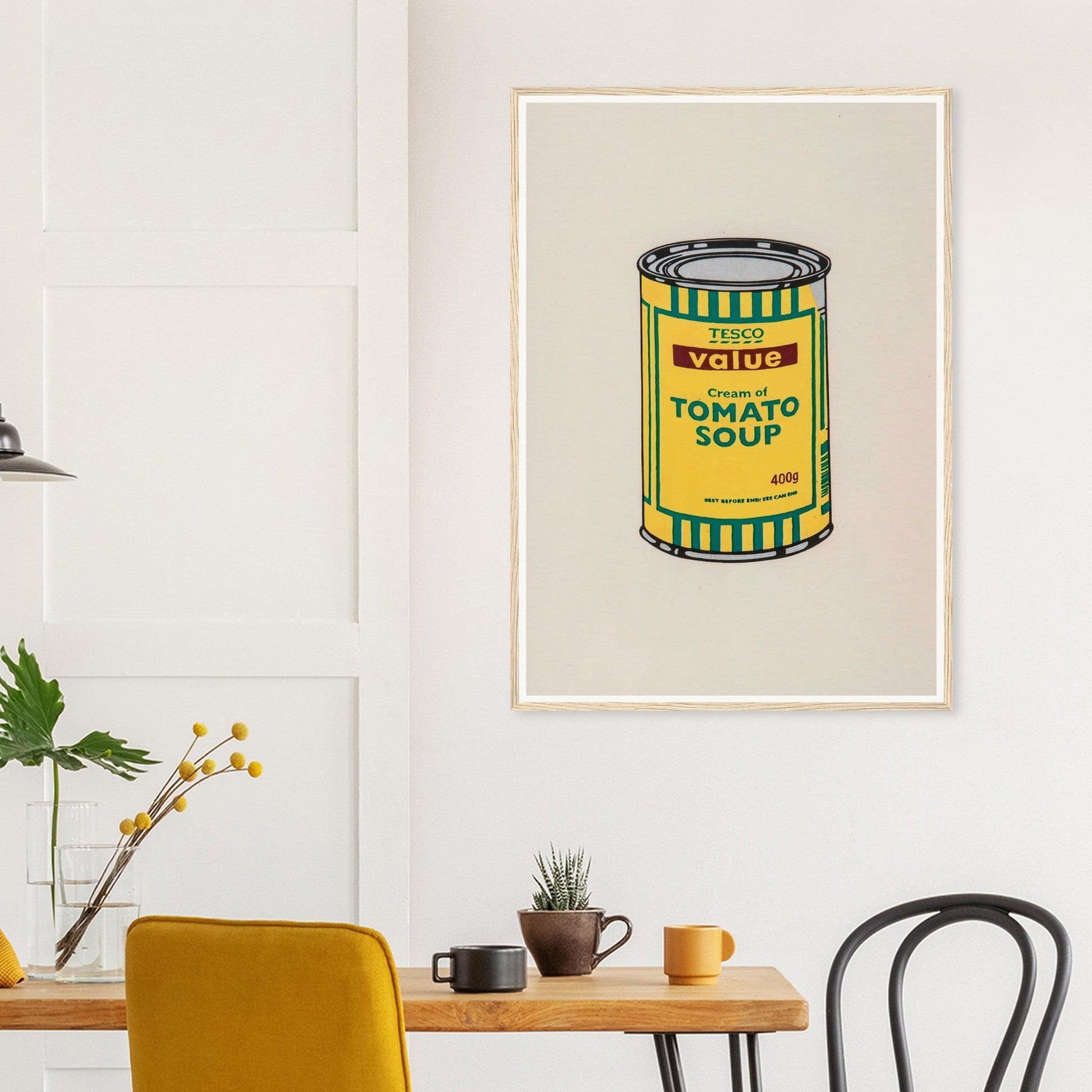 Banksy Soup Can Yellow Emerald Brown, 2006 - Galrie