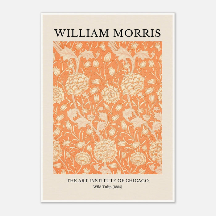 William Morris - The Art Institute of Chicago, Wild Tulip Print (1884)
