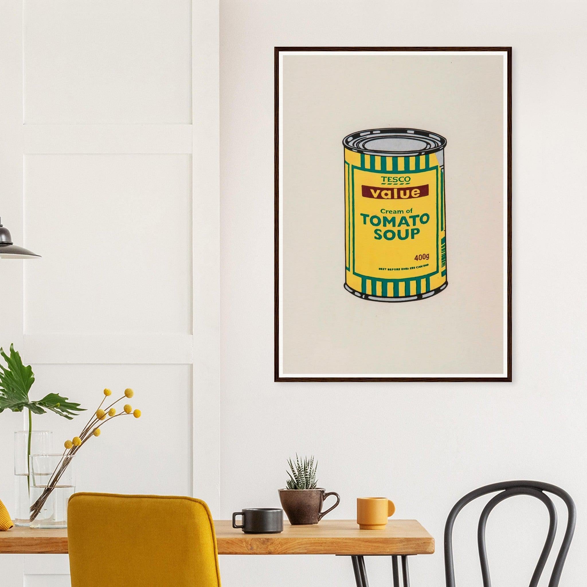 Banksy Soup Can Yellow Emerald Brown, 2006 - Galrie